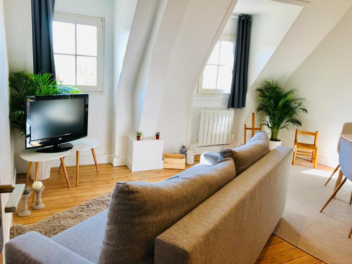 Appartement 4/6P Haut Standing / Centre Ville Caen Luaran gambar